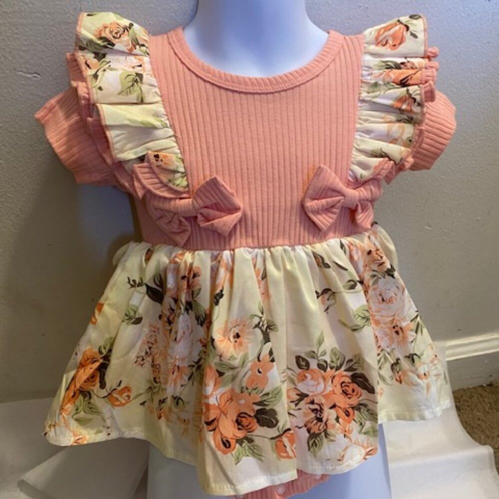 Baby Girl Floral Dress (size: 12 months)